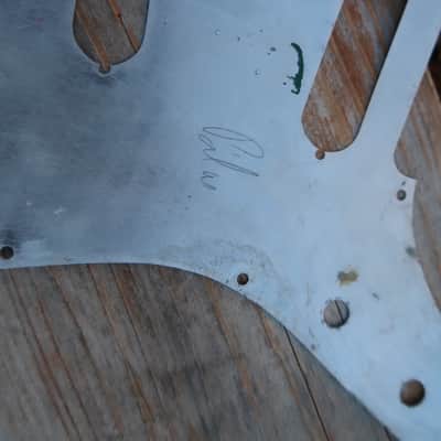 Fender Duo Sonic 1950's 1960's Pickguard Shield " Pilar signed image 9