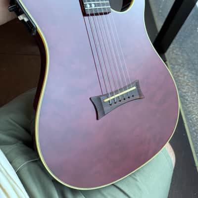 1993 Charvel ATX Piezo Acoustic, Near Mint, Hard Case image 6