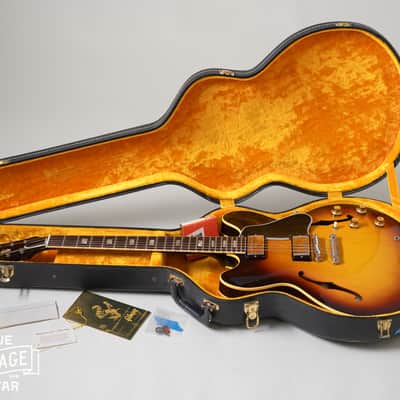 1964 Gibson ES-335TD Sunburst Stop Bar with hangtag image 3
