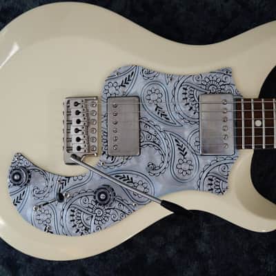 PRS Paul Reed Smith Lightweight 6.6LB S2 Standard 22 Dots Inlay Gloss Antique White Custom Pickguard Aged pickups image 9
