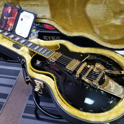 2025 Epiphone Joe Bonamassa Signature '59 Les Paul Custom Reissue Antique Ebony