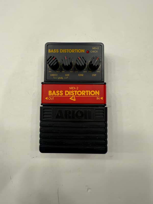 Arion MDI-2 Bass Distortion Vintage Guitar Effect Pedal image 1