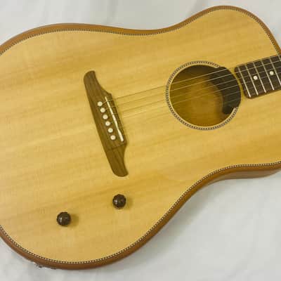 Fender Highway Series Dreadnought Rosewood Fingerboard Natural Electric Acoustic Guitar image 2