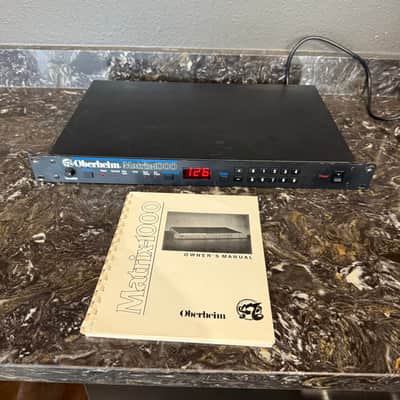 Oberheim Matrix 1000 Rackmount 6-Voice Synthesizer