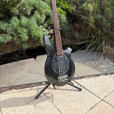 Ernie Ball Music Man Bongo 4 HS 2003 in Sapphire Black image 2