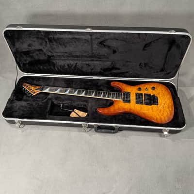 Jackson USA Custom Soloist SL2H FR Quilted Maple Honey Burst w/ OHSC image 11