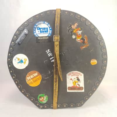 16x18" Bass/Floor Tom Drum Case 16x19.5" Hard Shell Fibre Fiber Humes&Berg Kick image 5