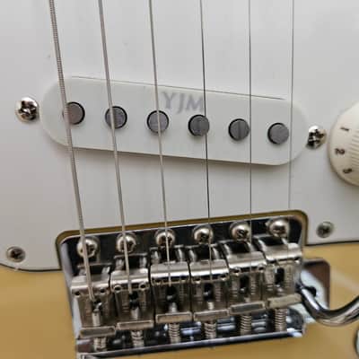 Fender USA Custom Shop YJM, Yngwie Malmsteen Signature Stratocaster Vintage White image 4