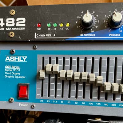 Ashly GQX 3101 31 Band Third Octave Graphic Equalizer image 2