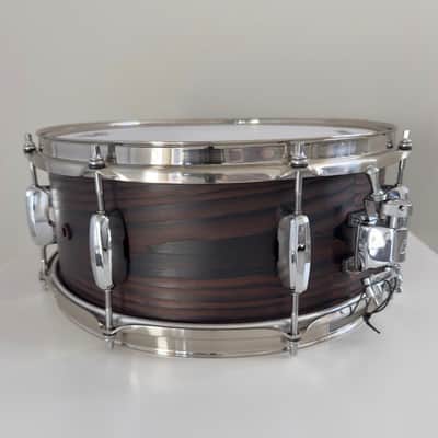 Tama 6x14” Star Reserve Solid Japanese Cedar Snare Drum in Burnt Oiled Cedar Finish image 11
