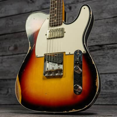 Fender Custom Shop 1960 Telecaster Custom Relic - 3-Tone Sunburst image 2