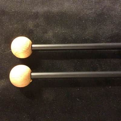 Rohema Percussion - Percussion Mallets - Hard Wood / Soft Rubber Ball (Made in Germany) Pair image 3