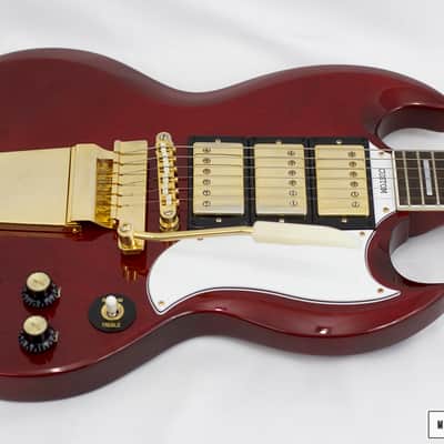 Epiphone Joe Bonamassa Signature '63 SG Custom Dark Wine Red image 2