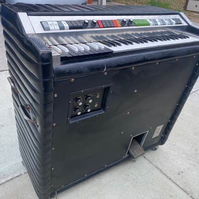 Kustom K-1495 Kombo Organ 1960s *Rare* - Black Tuck and Roll (San Antonio, TX) 4x12 Guitar Amp k200 image 2