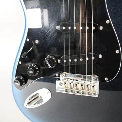 2021 Fender American Professional II Stratocaster Left-Hand Dark Night w/OHSC image 16