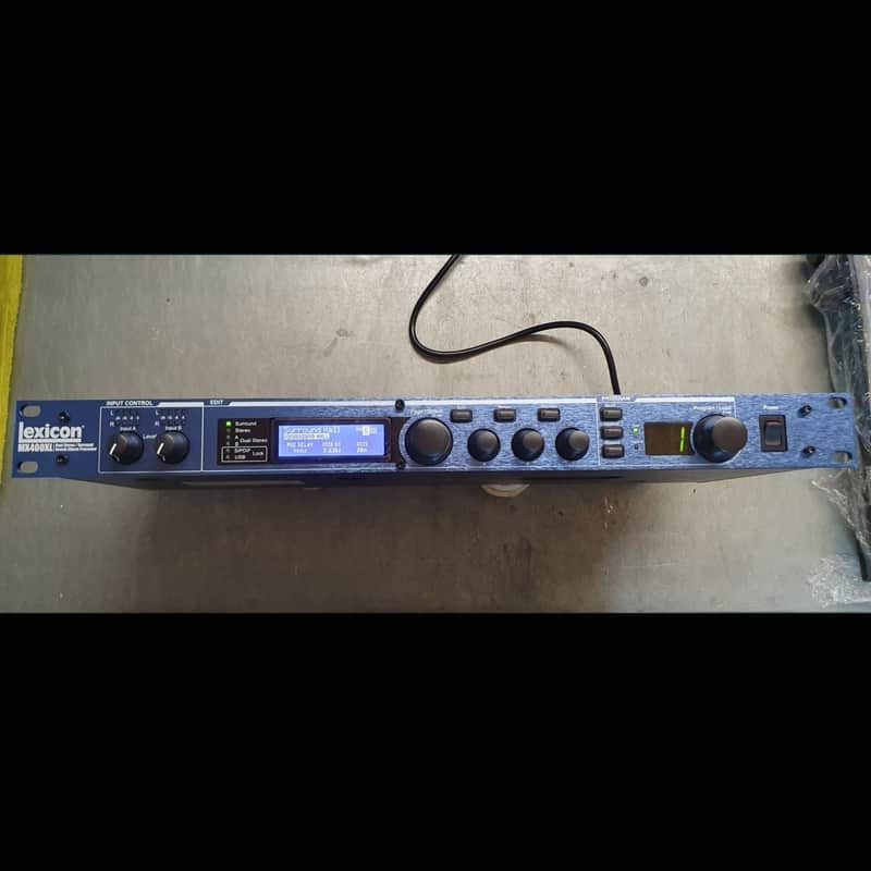 Lexicon MX400XL Dual Stereo / Surround Reverb Effects Processor 2010s - Blue image 1