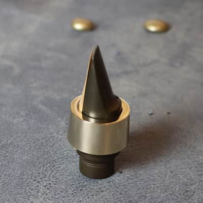 Gen Sax "REBEL" Alto Saxophone Clarinet Ligature Sound Booster | Heavy Mass Ring Ligature Bronze image 5