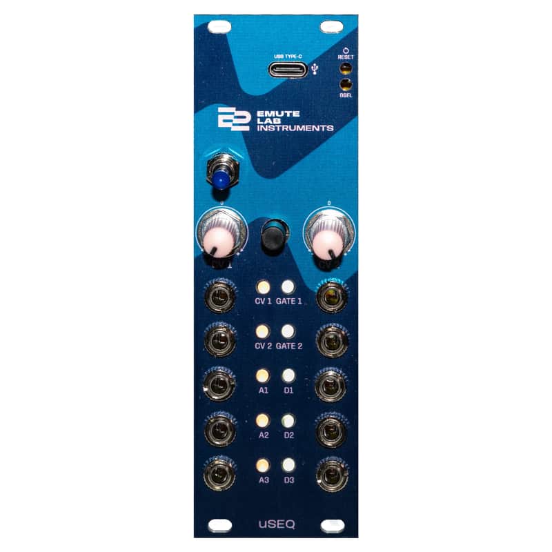 Emute Lab Instruments - uSeq - Live Coding Eurorack Module image 1
