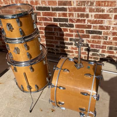 Ludwig Thermogloss Drum Set 1970’s - Maple image 8