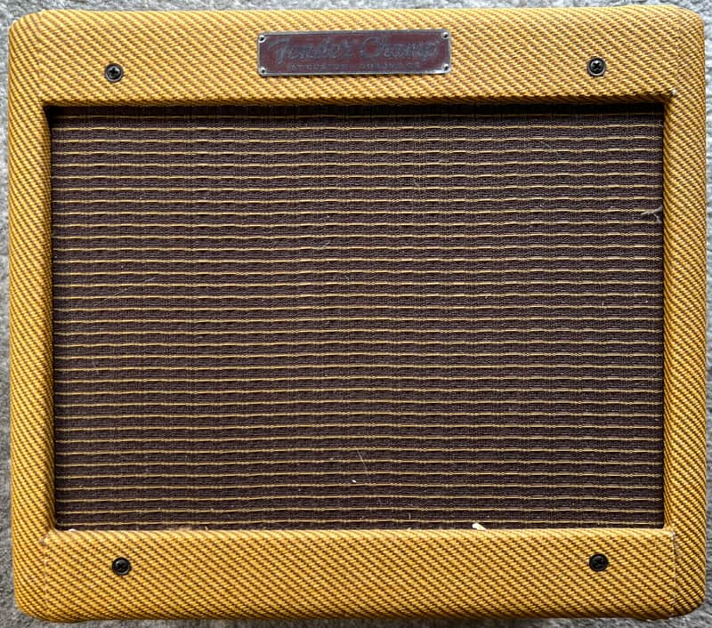 Fender '57 Custom Champ 2-Channel 5-Watt 1x8" Guitar Combo 2016 - Present - Lacquered Tweed image 1