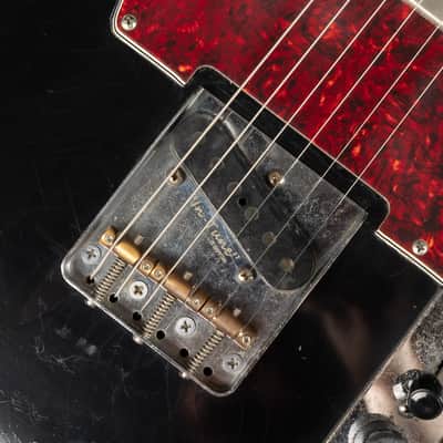 2022 Haar Trad T - Aged Black | Custom Telecaster SH Pickups Kloppmann Amber Relic 3.2kg | CoA Case image 19