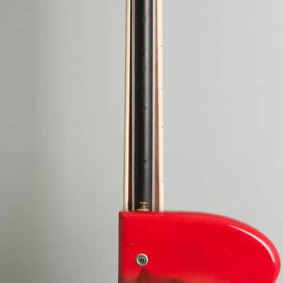 Wandre Rock Oval Solid Body Electric Guitar (1962), tweed hard shell case. image 9