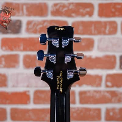 PRS Carlos Santana Pre-Production Prototype #3 Flame Maple Top Transparent Grey Black 1995 w/OHSC image 10