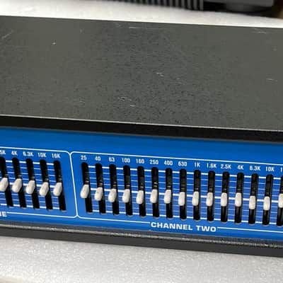 MXR Dual Fifteen Band EQ Blue image 1