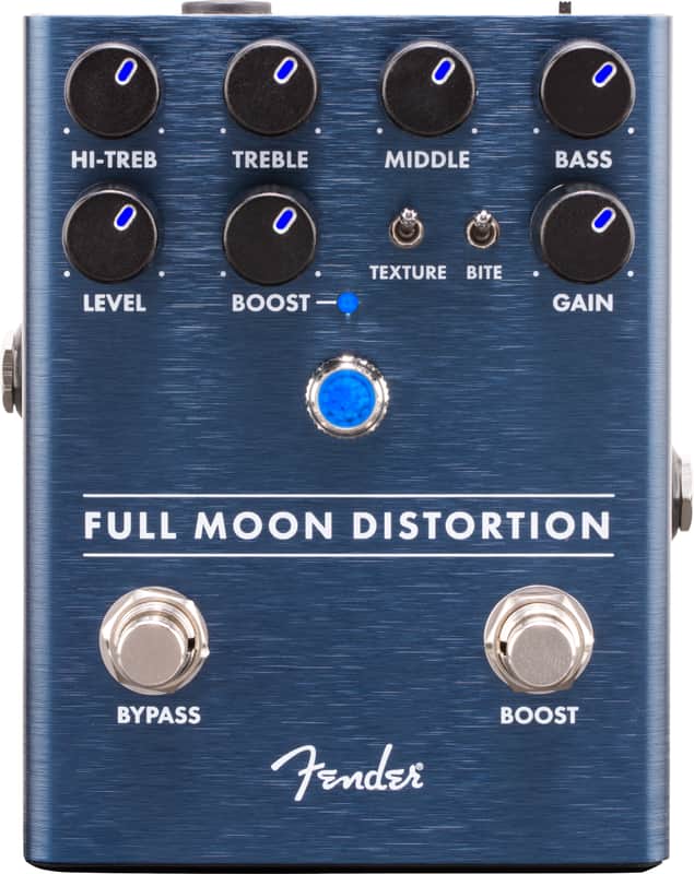 Fender Full Moon Distortion 2018 - Present - Blue image 1