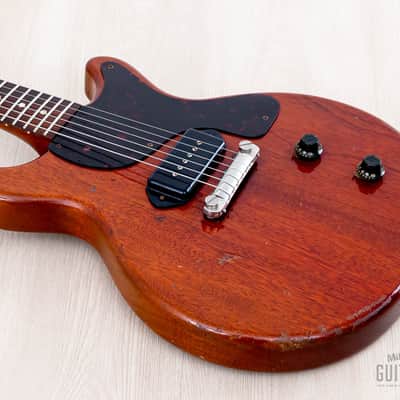 1959 Gibson Les Paul Junior Double Cut Cherry Vintage Guitar w/ Case image 9