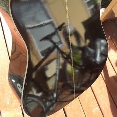 Rare ARIA W-20D Vintage MiJ Japan Acoustic Dreadnought Guitar image 6