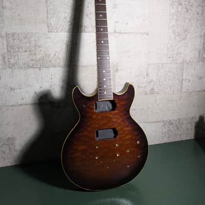 Ibanez AR105-AV Artist 1983 Antique Violin Fujigen Japan Husk Burl Mahogany image 2