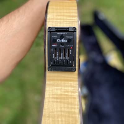 Cordoba 55FCE Thinbody Classical with Electronics 2000s - Natural image 10