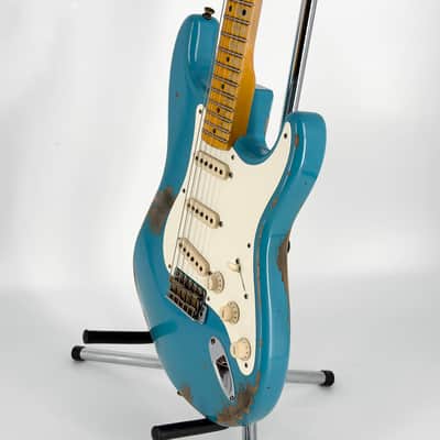 2020 Fender Custom Shop ’56 Heavy Relic Stratocaster – Taos Turquoise image 7