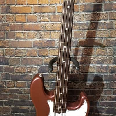 D. Lakin Joe Osborn Greg Rzab Custom 4-String Fretless Bass Burgundy Mist image 3