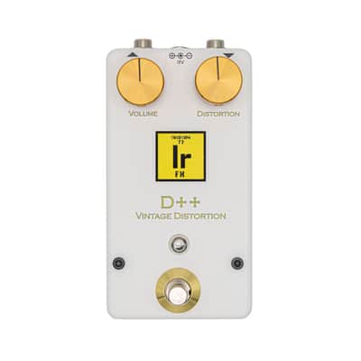 Iridium FX D++ Vintage Distortion 2023 - White\Gold Distortion+ Preamp 250 image 5