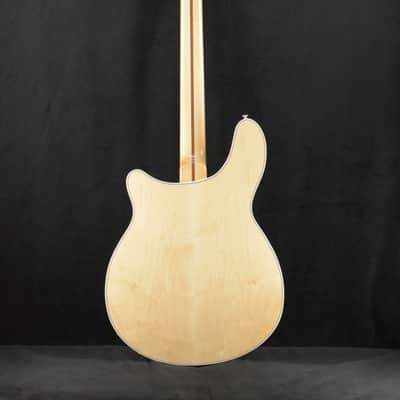 Rickenbacker 4005V Vintage Reissue Semi-Hollow Bass Guitar Mapleglo image 8