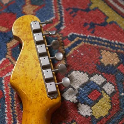 MB Guitars 62-S  2024 - Fiesta Red Hardtail image 18