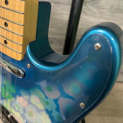 Fender TL-69 BFL Blue Flower Telecaster Electric Guitar Crafted In Japan Paisley Blue Floral Guitar w/ Case#2463 image 12