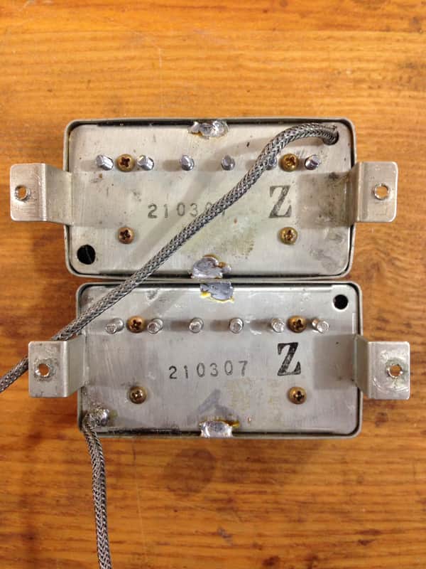 Greco Maxon Super Real Dry Z Pickups 1981 Nickel image 1