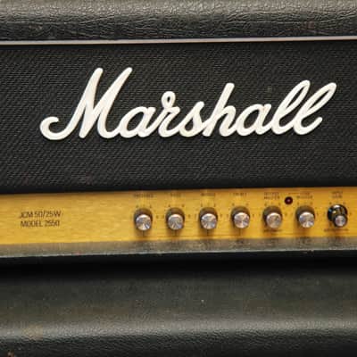 Marshall JCM 25/50 2550 Jubilee 2-Channel 50-Watt Guitar Valve Amplifier Head 1988 Pre-Owned image 2
