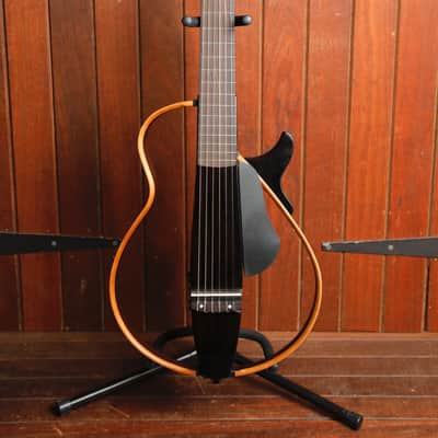 Yamaha SLG200N Silent Nylon String Acoustic-Electric Guitar Pre-Owned image 2