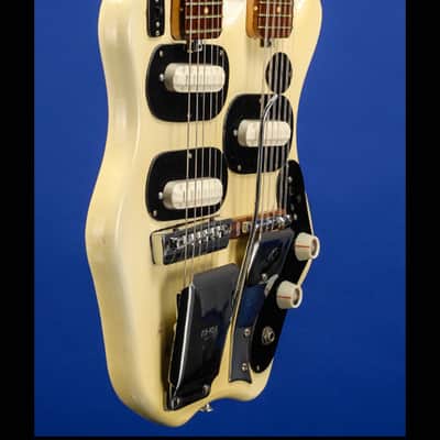 Kauffman Kremo-Kustom Double-Neck 1966 Cream image 11