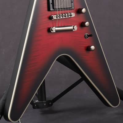 Epiphone Dave Mustaine Signature Flying V Prophecy - Aged Dark Red Burst image 9
