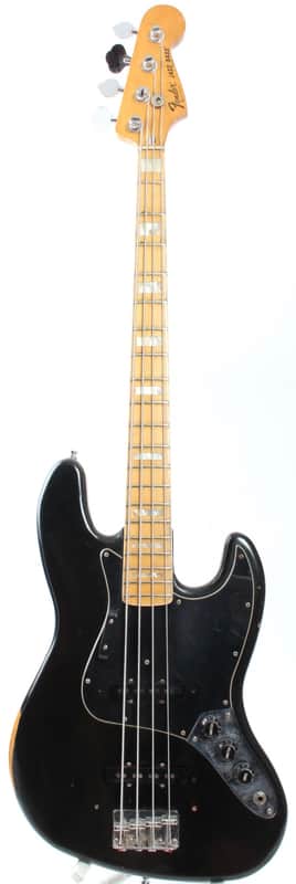 1978 Fender Jazz Bass black image 1