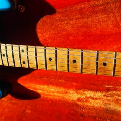 1954 Fender Stratocaster - Lake Placid Blue factory refin + HSC image 4