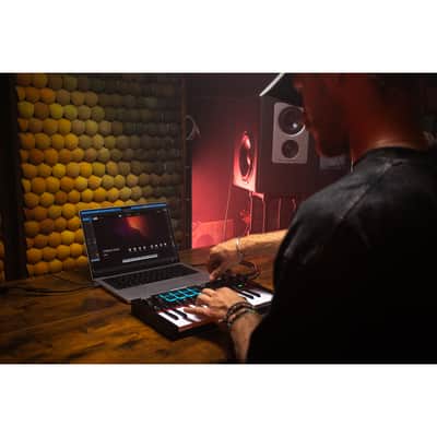 Akai Professional MPK Mini 4 Midi Controller - Black image 4