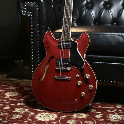 Vintage 1979 Yamaha SA-700, (ES-335 Style) Made in Japan - Persimmon Red image 1