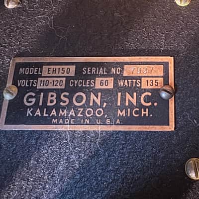 Gibson EH-150 1938 - Tweed image 10
