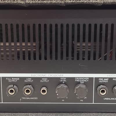 Kustom TRB-400 400 Watt Tube PreAmp Tuck N Roll Bass Amplifier Head image 9